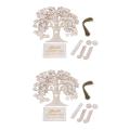 Tree Wedding Guest Book, 3d Wooden Guest Sign Book Party Decorations