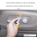 Car Seat Adjustment Switch Knob Cover Sticker Trim