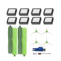 Side Brush & Filters Kits for Irobot Roomba I7 I7+ I3 I3+ I6+ Plus E5