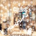Christmas without Trace Window Stickers Wallpaper Glass Window-c