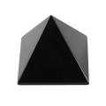 50mm Natural Obsidian Quartz Crystals Pyramid Healing Crystal