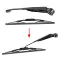 Rear Windshield Wiper Blade Arm Set for Jeep Patriot for Ford Fiesta