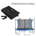 Trampoline Jump Pad Safety Net Protection Guard 3.06m Net 8 Strokes