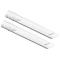 2pcs Replacement Parts Long Flat Suction for Dreame V9 V9p V10 White