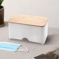 Mask Storage Box Dust-proof Moisture-proof Pollution-proof White