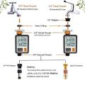 Timers for Hoses Programmable, 3 Inch Screen Irrigation for Garden