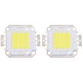 2x 30w White Led Ic High Power Outdoor Flood Light Lamp 2200lm
