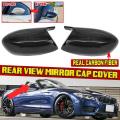 Car Carbon Fiber Side Rearview Mirror Cap Cover For-bmw Z4 E89 09-16