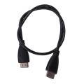 1m 3.5mm Stereo Male to Male Jack Aux Cable Audio Lead, Black