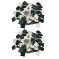 200x 1 Pack Sort Adhesive Cable Wire Lead Tie Square Clips Holder
