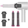 Automatic Curling Nozzle Wide Tooth Comb Adapters Hair Styler Tool