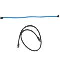 50cm Sata 3.0 Iii Sata3 7pin Data Cable 6gb/s Ssd Cables(blue)