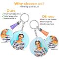 151pc Sublimation Keychain Blanks- Diy Keychains for Crafts - Coated