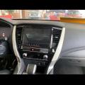 For Mitsubishi 4pcs Carbon Fiber Abs Car Gear Shift Knob Frame Cover