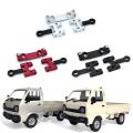 For Wpl D12 1/10 Rc Car Metal Upper Swing Arm Set Accessories,silver