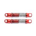 4pcs Metal Shock Absorber for Xiaomi Xmykc01cm Jimny 1/16 Rc,red