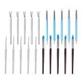 Clay Needle Tools with Silicone Clay Sculpting Tool