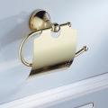 Vintage Brass Toilet Paper Holder Bathroom Tissue Holder(gold)