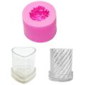 2 Pack 3d Rose Ball Candle Mold Soap Mold, Silicone Mold