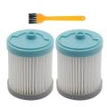 2 Pack Post-motor Hepa Filter with Brush for Tineco A10 Hero/master