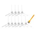 11pcs Side Brush for Xiaomi Roborock T8 Robot Spare Floor Cleaning