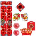 2022 Chinese New Year Spring Festival Couplets Decoration Kit,style 2