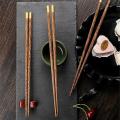 10pairs Wooden Chopsticks without Lacquer&wax Household Health