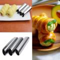 20 Pcs Stainless Steel Cone Tubular Shaped Mold for Cannoli Croissant