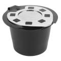3pcs Refillable Reusable Nespresso Coffee Capsule Filter Capsule