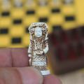 New Antique Chess Small Leather Chess Board Qing Bing Lifelike Chess
