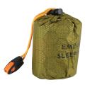 Emergency Sleeping Bag Bivy Sack with Whistle Outdoor Survival