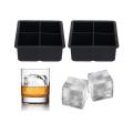Silicone Ice Square Trays - Set Of 4 Square Ice Square Molds