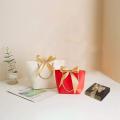 10 Pcs Paper Gift Bags with Gold Bow Ribbon, for Any Occasion 2 Size