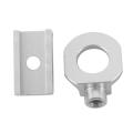 Bike Chain Tensioner Aluminum Alloy Bicycle Fastener Bolt Silver