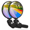 2pcs Bicycle Cycling Rear View Mirror,for Scooter Road Mountain Bike