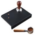 Coffee Bottomless Portafilter for Delonghi with Coffee Tamper