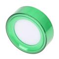 Green Plastic 7cm Dia Sponge Finger Wet Money Cashier 2 Pcs