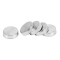 8 Pcs 14mm Dia Stainless Steel Decorative Mirror Screw Cap Nails