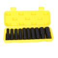 8-24mm 1/2 Inch Drive Deep Impact Socket Set for Wrench Adapter 10pcs