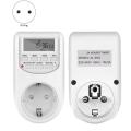 Eu Plug-in Programmable Timer Switch Socket 50hz with Summer Time