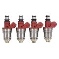 4pcs Fuel Injectors for Nissan Pickup 2.4l 1995 D21 2.4l 1990-1994