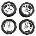 4pcs Wheels for Wltoys A959 A959-01 Accessories Rc Car Spare Parts