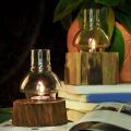 Wooden Candlestick Romantic Decor for Candlelight Dinner Decor 1