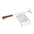 Bbq Branding Iron 55letters Diy Barbecue Letter Printed Bbq Steak