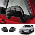 Car Glossy Black Rearview Cover for Honda Hr-v Vezel Mugen Style