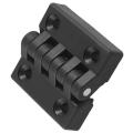 3x Hinge for Barrier, Ball Bearing, Plastic, Robust, 40 X 40 Mm