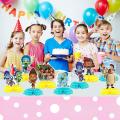 9 Pcs Honeycomb Luca Table Toppers for Kids Birthday Theme Party
