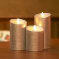 3pcs Control Candle Lights New Year Led Lights Battery Powered B