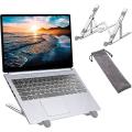Laptop Stand, Adjustable Portable Aluminum Laptop Riser with 7 Levels