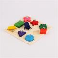 Training Toy Parrot Educational Toys Parrot Wooden Block Puzzle Toy